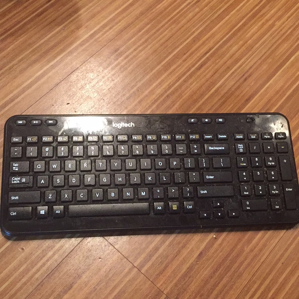Logitech k360 wireless keyboard
